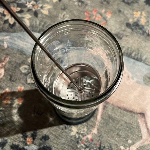 King Research Barbicide Disinfecting Barber Soaking Glass Container Jar Salon - Picture 3 of 3